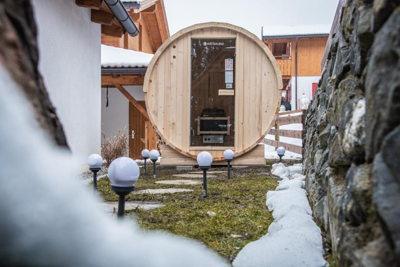 Hirsch Chalet #Sauna Лехбрук Экстерьер фото