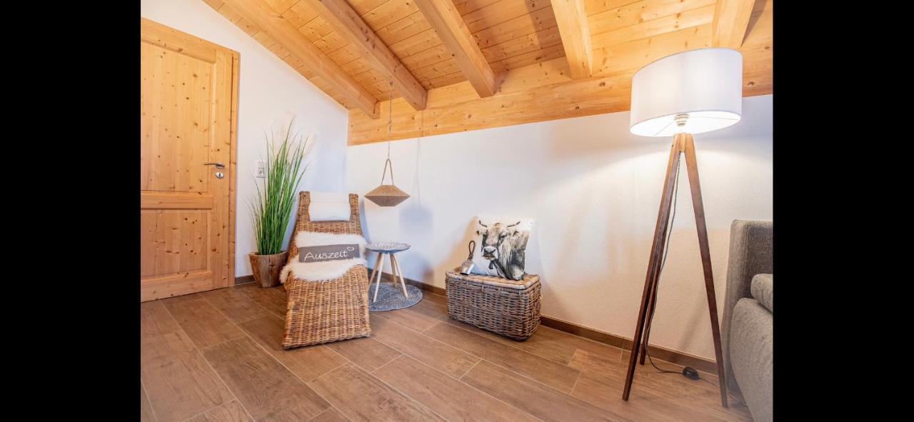 Hirsch Chalet #Sauna Лехбрук Экстерьер фото
